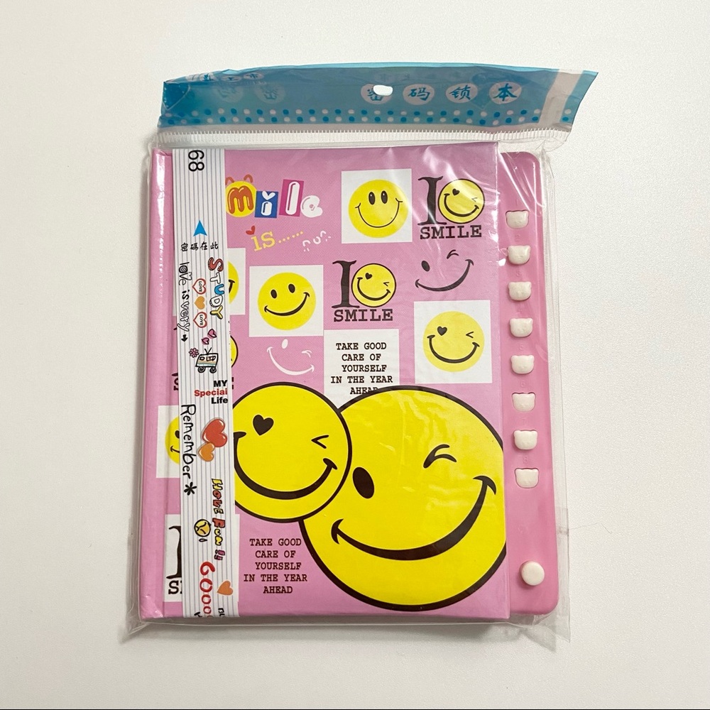 Diary/Journal notebook with passcode